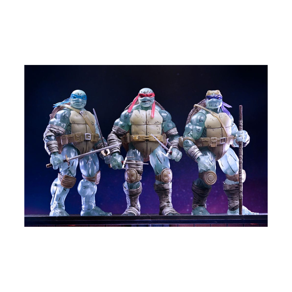 NECA - IDW Comics - Fratelli fantasma 3 pack - L'ultimo Ronin - TMNT