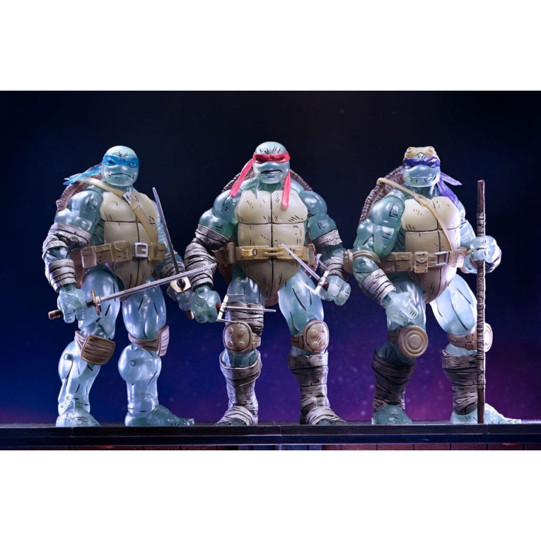 NECA - IDW Comics - Fratelli fantasma 3 pack - L'ultimo Ronin - TMNT