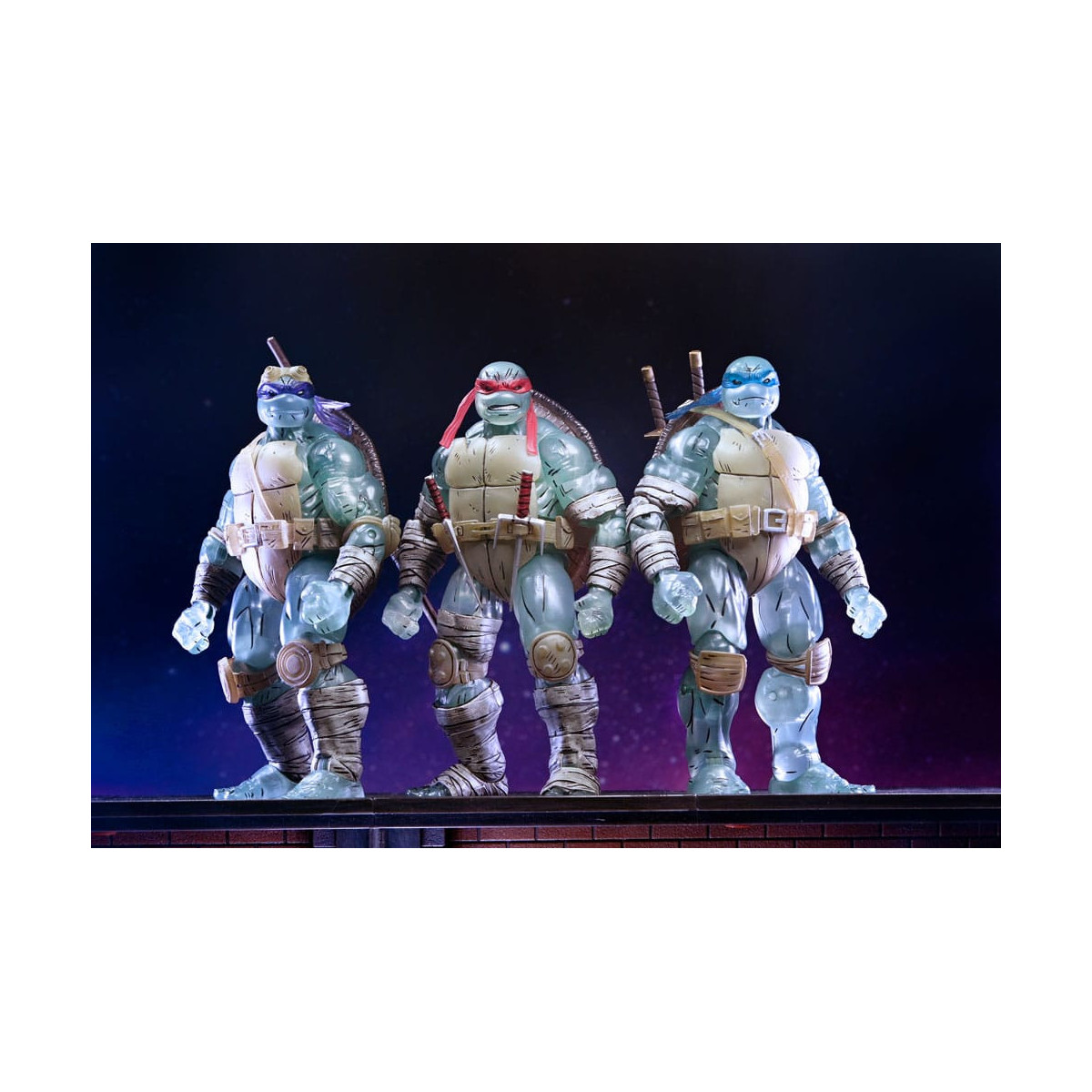 NECA - IDW Comics - Fratelli fantasma 3 pack - L'ultimo Ronin - TMNT