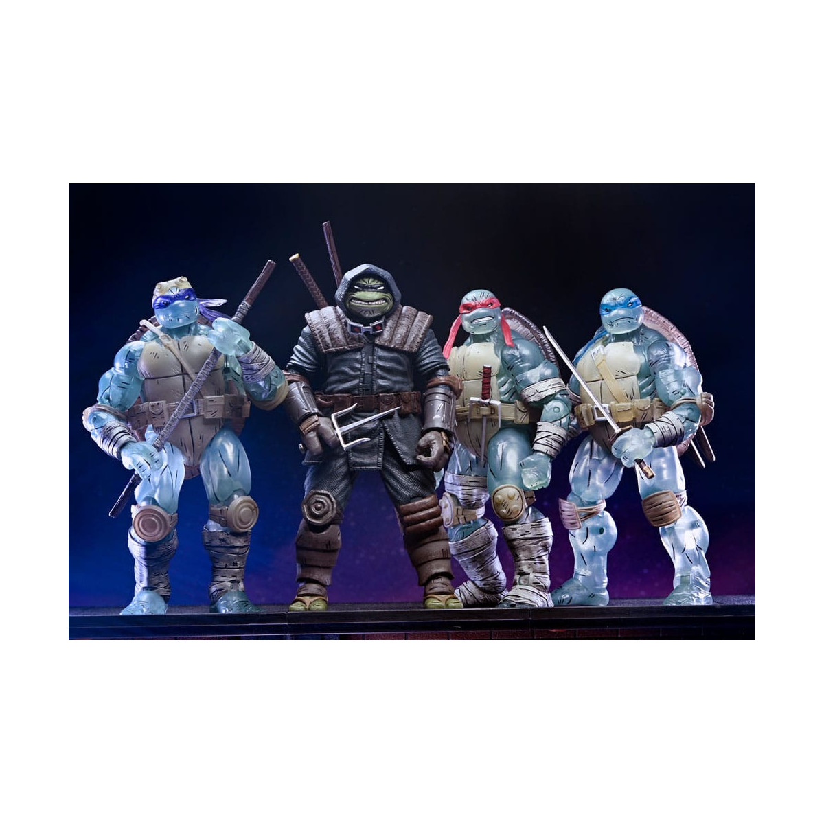 NECA - IDW Comics - Fratelli fantasma 3 pack - L'ultimo Ronin - TMNT