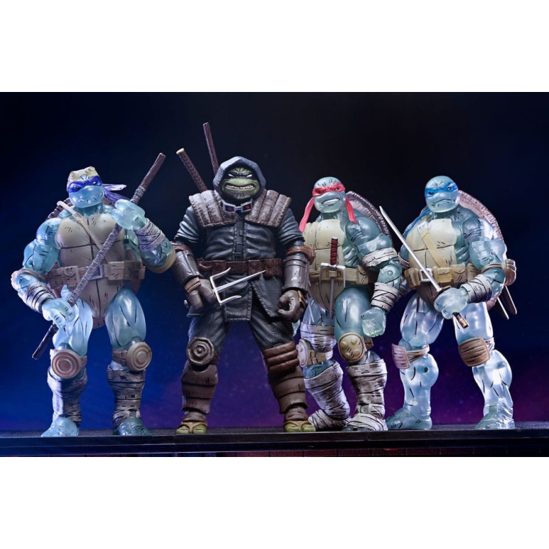 NECA - IDW Comics - Fratelli fantasma 3 pack - L'ultimo Ronin - TMNT