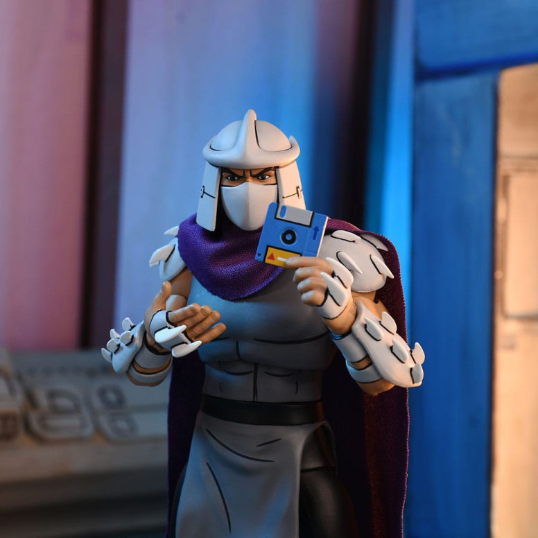 NECA - Ultimate Shredder VHS (colori classici) - Cartone animato TMNT