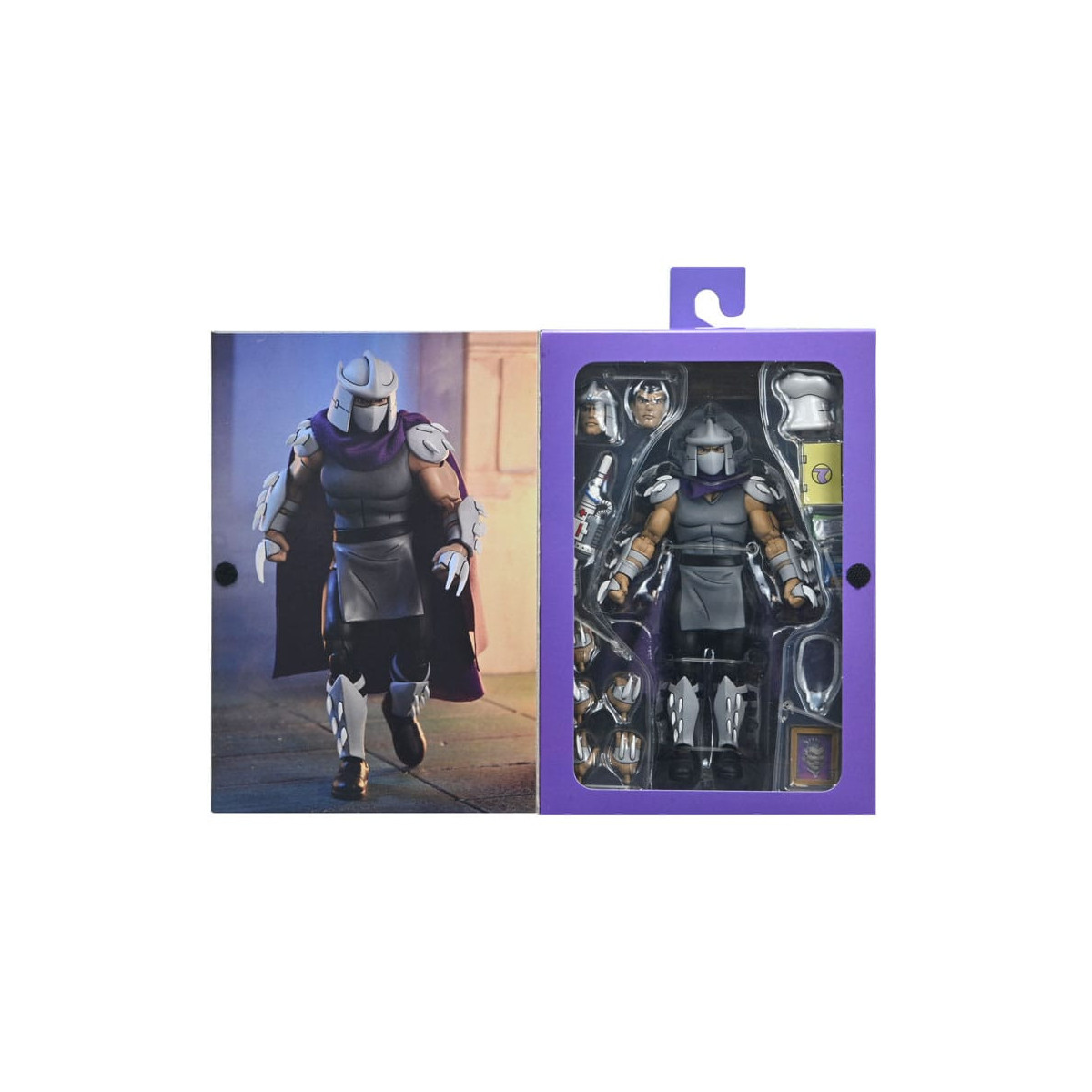 NECA - Ultimate Shredder VHS (colori classici) - Cartone animato TMNT