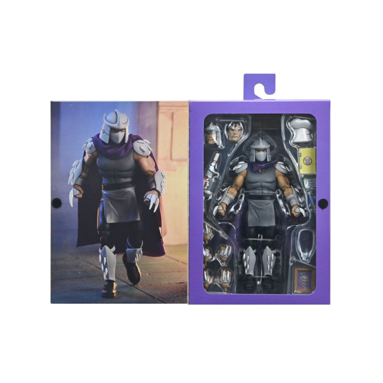NECA - Ultimate Shredder VHS (colori classici) - Cartone animato TMNT
