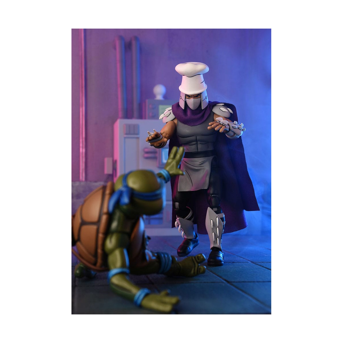 NECA - Ultimate Shredder VHS (colori classici) - Cartone animato TMNT