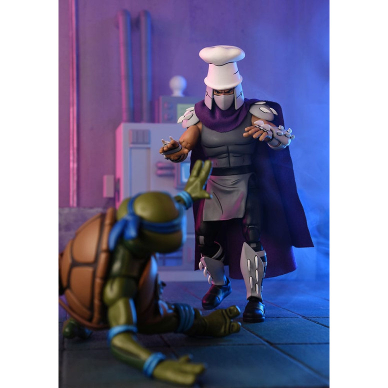 NECA - Ultimate Shredder VHS (colori classici) - Cartone animato TMNT