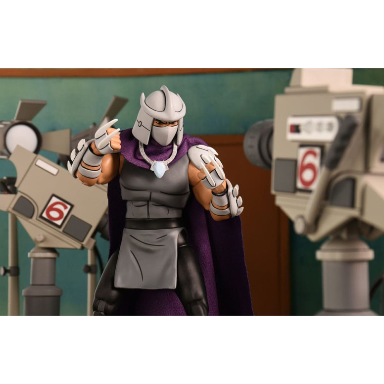 NECA - Ultimate Shredder VHS (colori classici) - Cartone animato TMNT