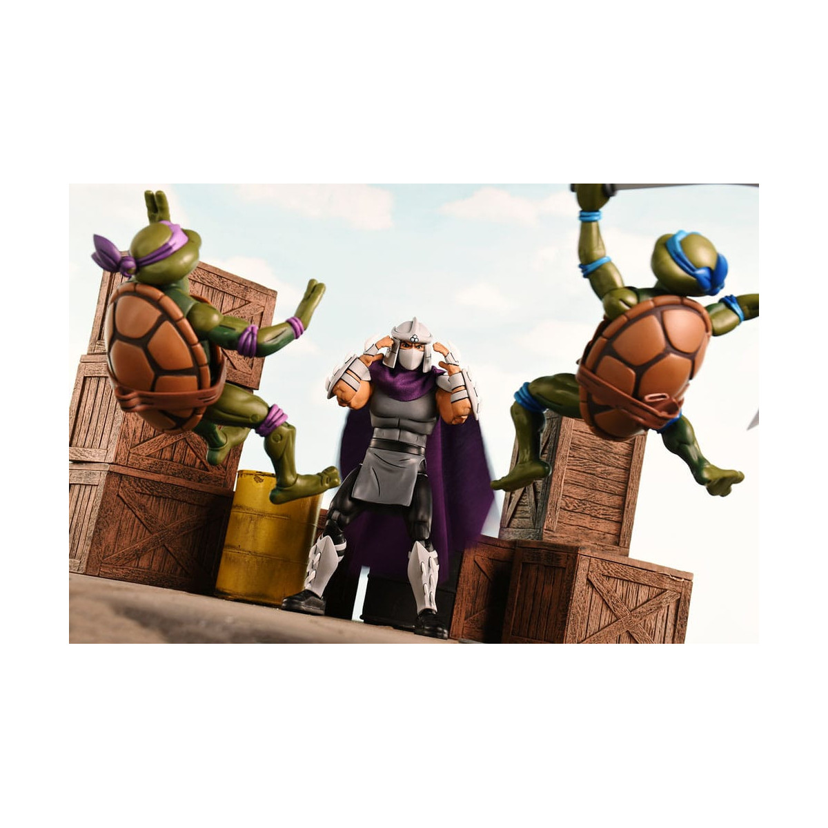 NECA - Ultimate Shredder VHS (colori classici) - Cartone animato TMNT