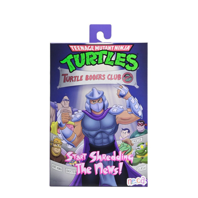 NECA - Ultimate Shredder VHS (colori classici) - Cartone animato TMNT