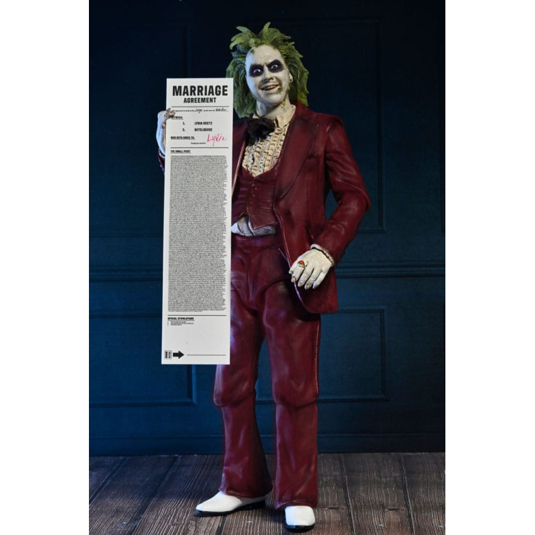 Neca Beetlejuice Beetlejuice - Smoking rosso definitivo Beetlejuice