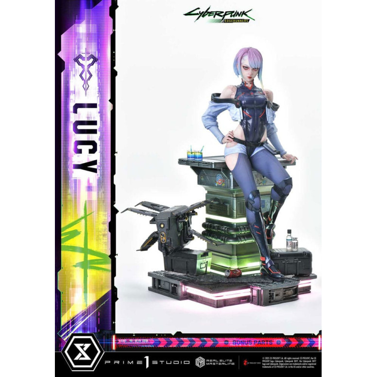 Prime 1 Studio - Cyberpunk: Edgerunners - Lucy Deluxe Versione Bonus Serie Real Elite Masterline 1/4