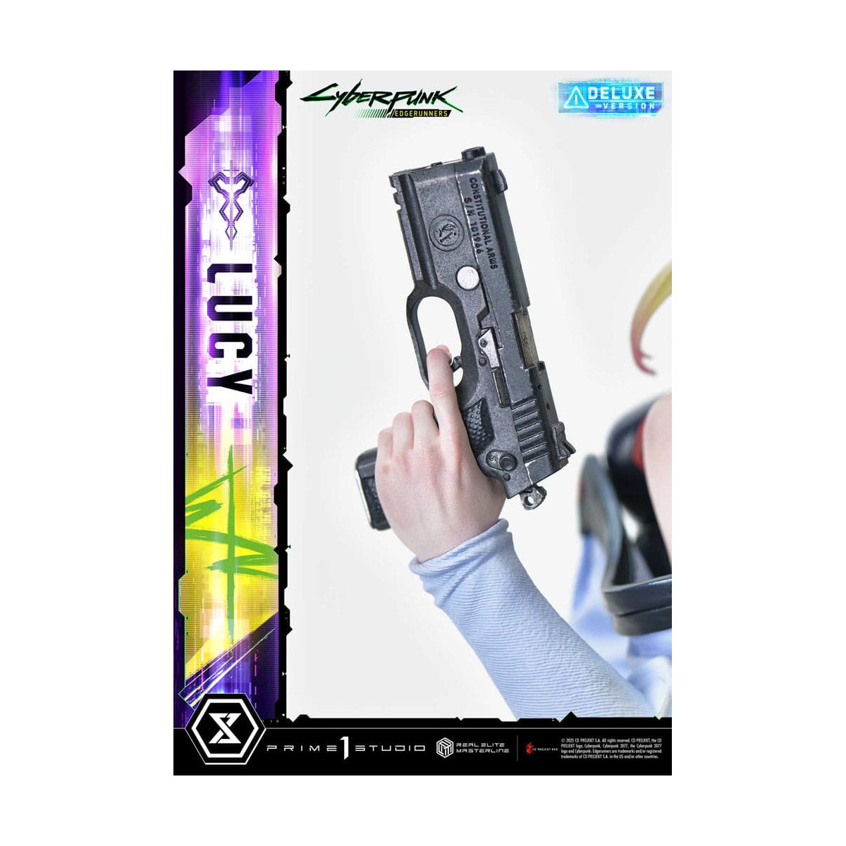 Prime 1 Studio - Cyberpunk: Edgerunners - Lucy Deluxe Versione Bonus Serie Real Elite Masterline 1/4