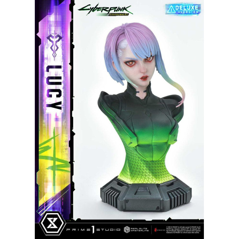 Prime 1 Studio - Cyberpunk: Edgerunners - Lucy Deluxe Versione Bonus Serie Real Elite Masterline 1/4