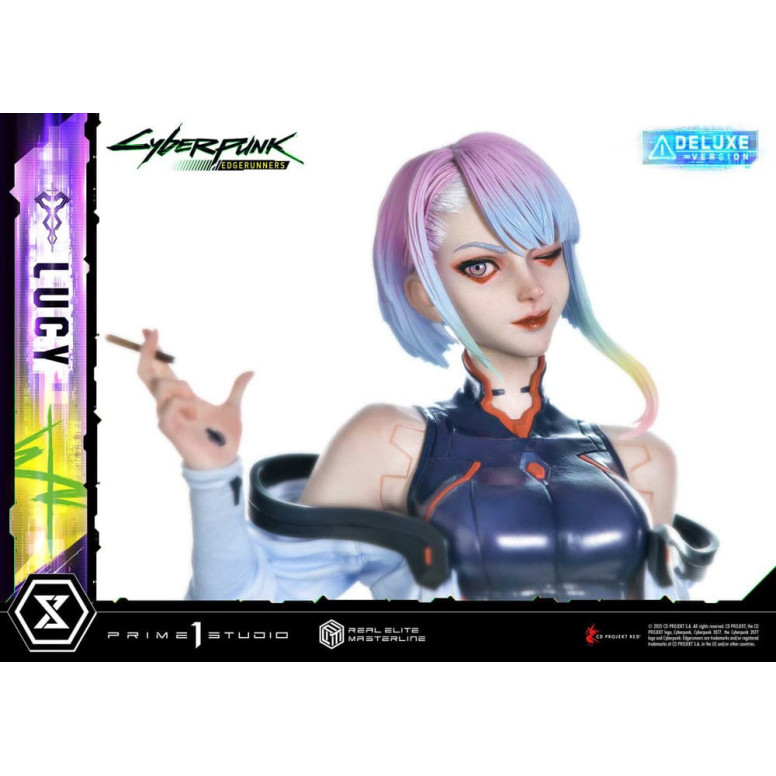 Prime 1 Studio - Cyberpunk: Edgerunners - Lucy Deluxe Versione Bonus Serie Real Elite Masterline 1/4