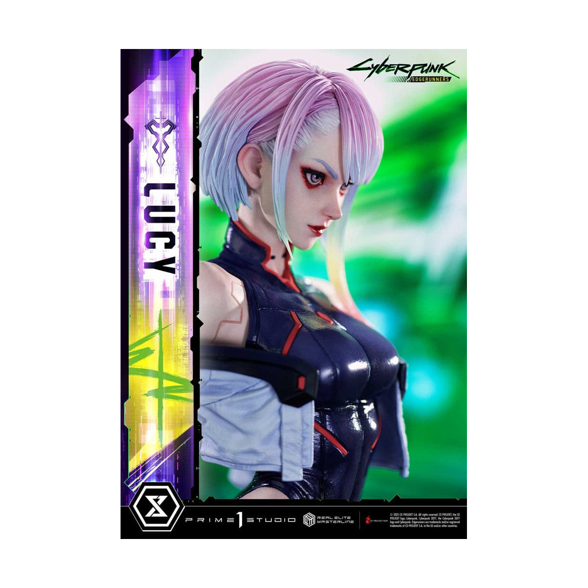 Prime 1 Studio - Cyberpunk: Edgerunners - Lucy Deluxe Versione Bonus Serie Real Elite Masterline 1/4
