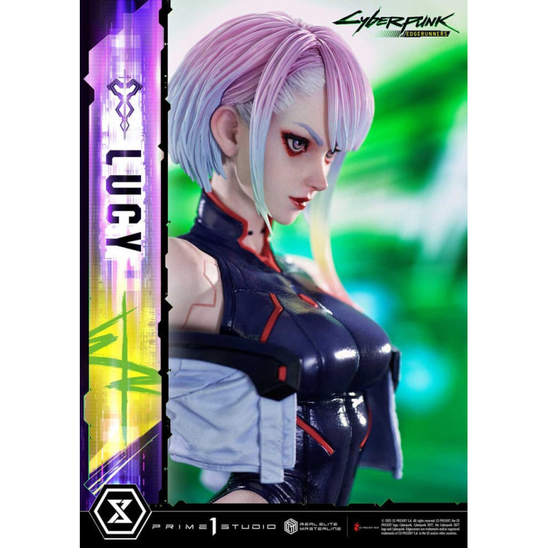 Prime 1 Studio - Cyberpunk: Edgerunners - Lucy Deluxe Versione Bonus Serie Real Elite Masterline 1/4