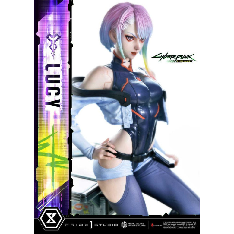 Prime 1 Studio - Cyberpunk: Edgerunners - Lucy Deluxe Versione Bonus Serie Real Elite Masterline 1/4