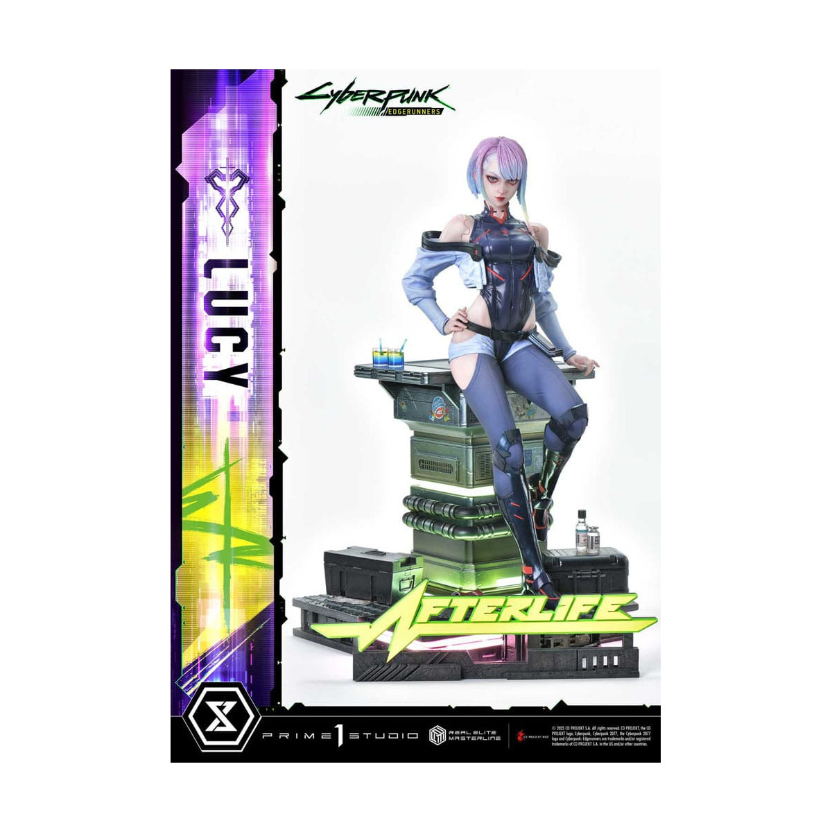 Prime 1 Studio - Cyberpunk: Edgerunners - Lucy Deluxe Versione Bonus Serie Real Elite Masterline 1/4