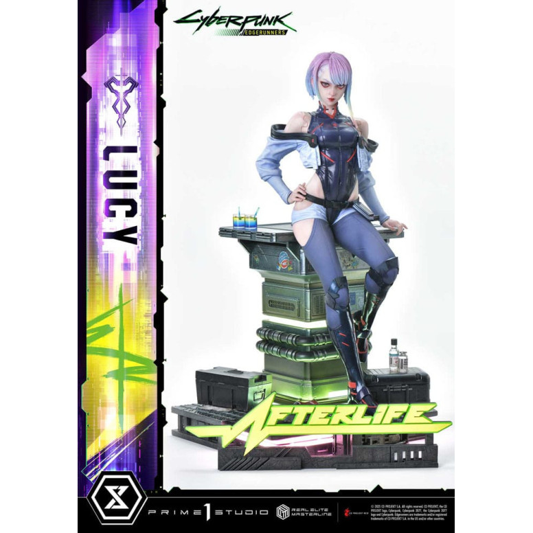 Prime 1 Studio - Cyberpunk: Edgerunners - Lucy Deluxe Versione Bonus Serie Real Elite Masterline 1/4
