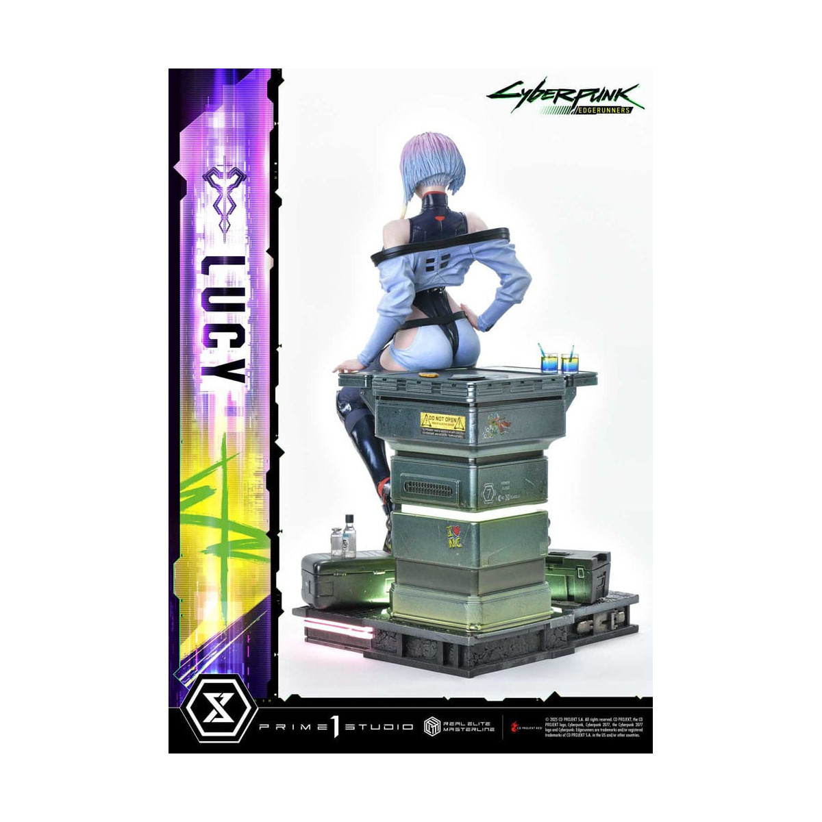 Prime 1 Studio - Cyberpunk: Edgerunners - Lucy Deluxe Versione Bonus Serie Real Elite Masterline 1/4
