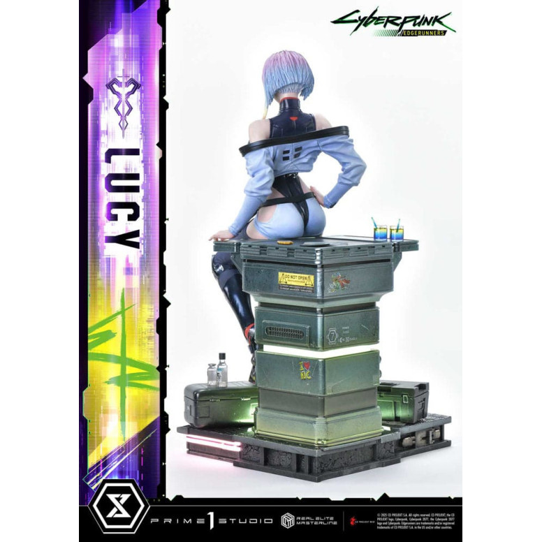 Prime 1 Studio - Cyberpunk: Edgerunners - Lucy Deluxe Versione Bonus Serie Real Elite Masterline 1/4