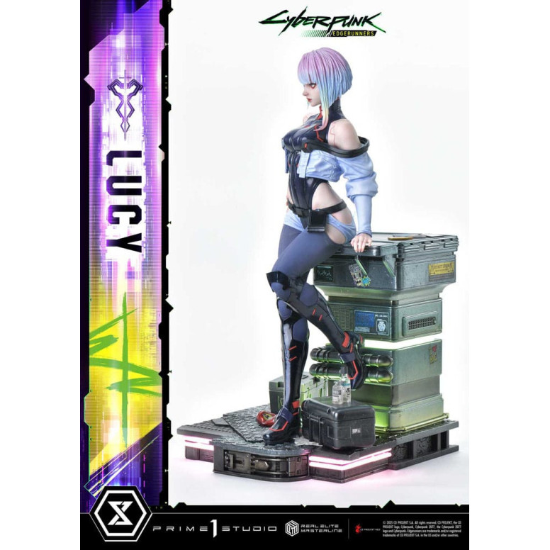 Prime 1 Studio - Cyberpunk: Edgerunners - Lucy Deluxe Versione Bonus Serie Real Elite Masterline 1/4