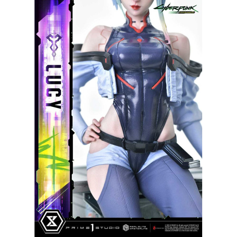 Prime 1 Studio - Cyberpunk: Edgerunners - Lucy Deluxe Versione Bonus Serie Real Elite Masterline 1/4