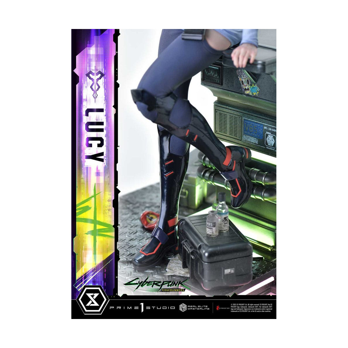 Prime 1 Studio - Cyberpunk: Edgerunners - Lucy Deluxe Versione Bonus Serie Real Elite Masterline 1/4