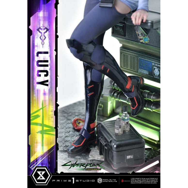 Prime 1 Studio - Cyberpunk: Edgerunners - Lucy Deluxe Versione Bonus Serie Real Elite Masterline 1/4