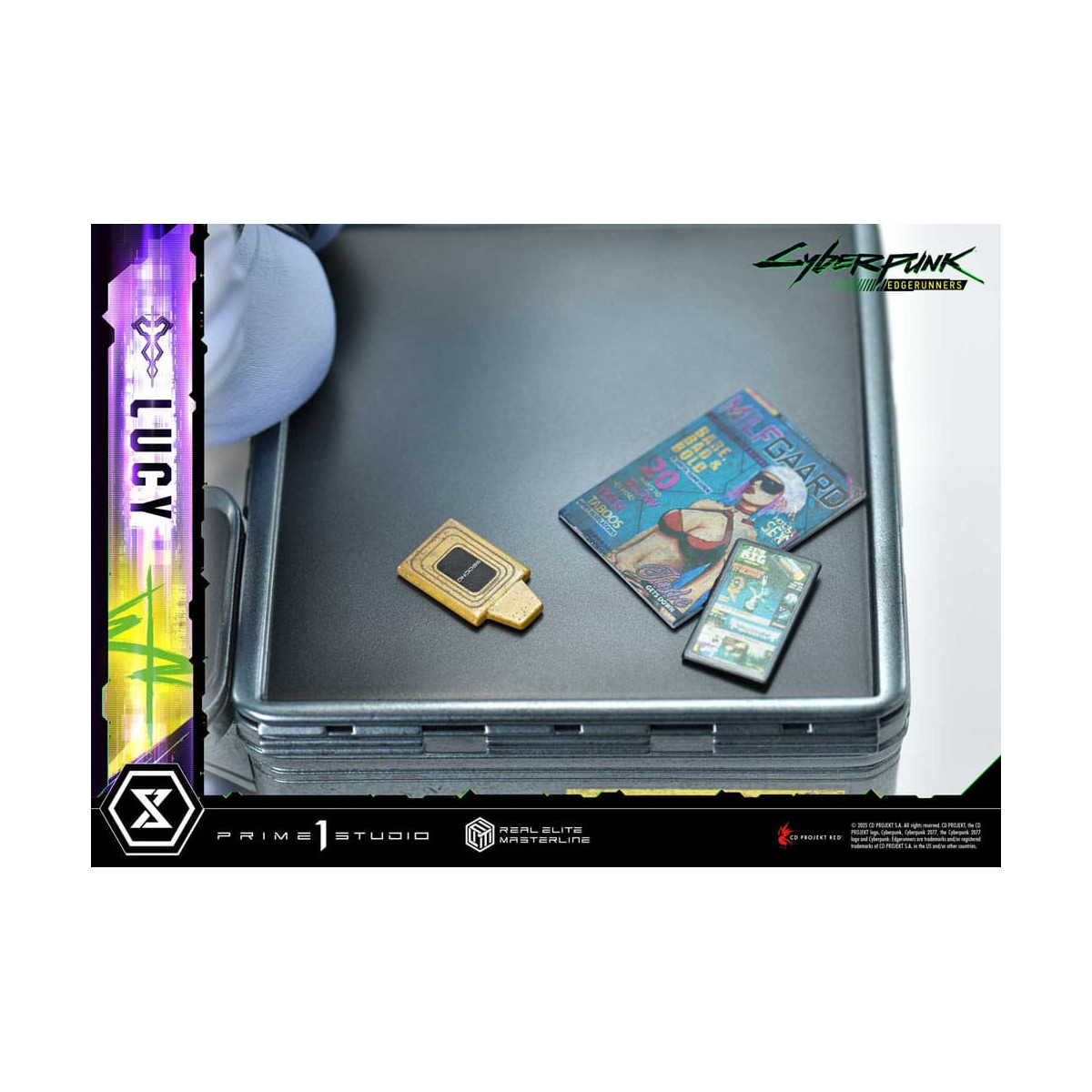 Prime 1 Studio - Cyberpunk: Edgerunners - Lucy Deluxe Versione Bonus Serie Real Elite Masterline 1/4