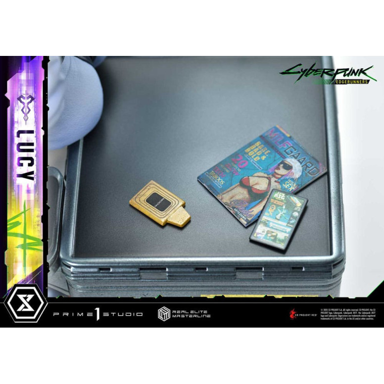 Prime 1 Studio - Cyberpunk: Edgerunners - Lucy Deluxe Versione Bonus Serie Real Elite Masterline 1/4