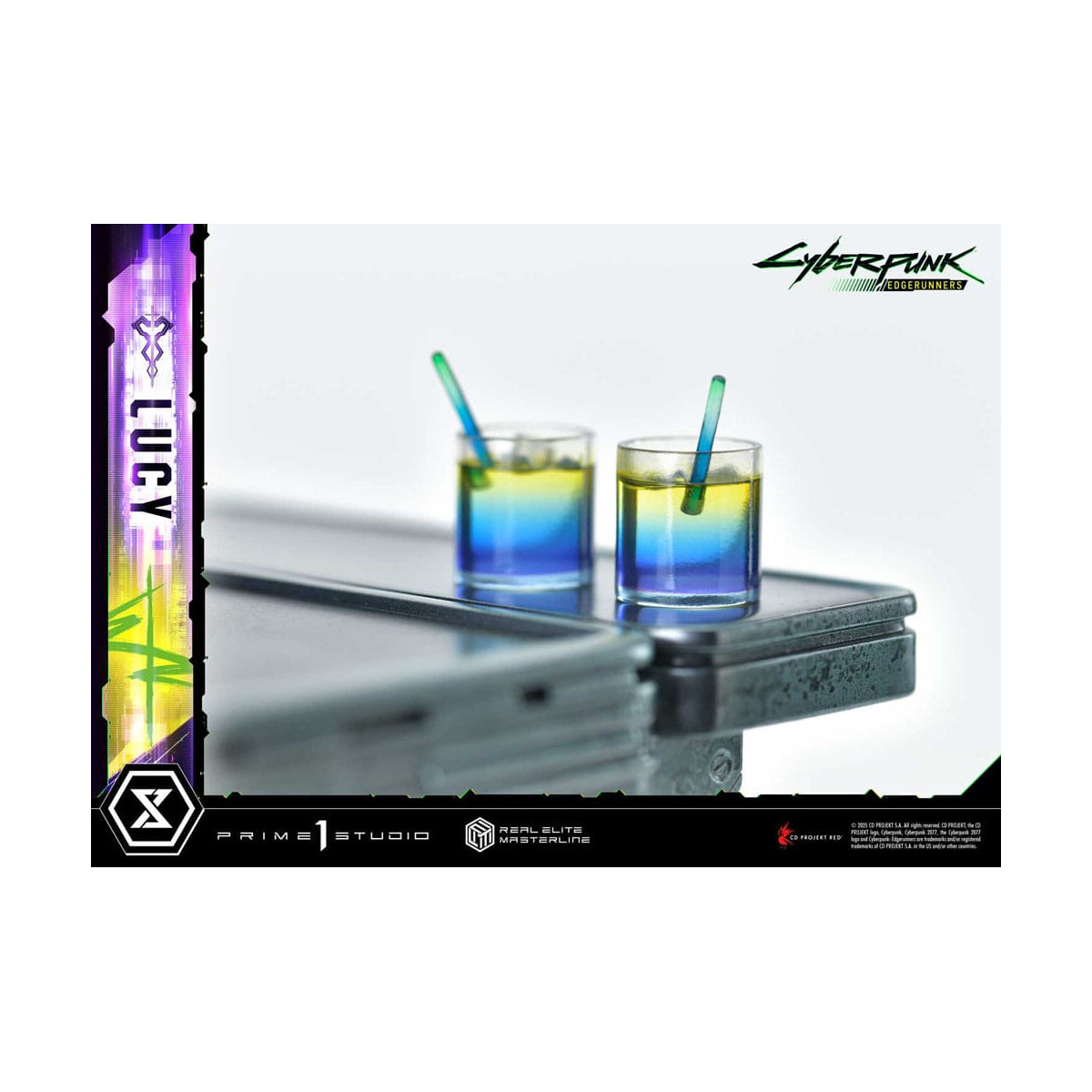 Prime 1 Studio - Cyberpunk: Edgerunners - Lucy Deluxe Versione Bonus Serie Real Elite Masterline 1/4