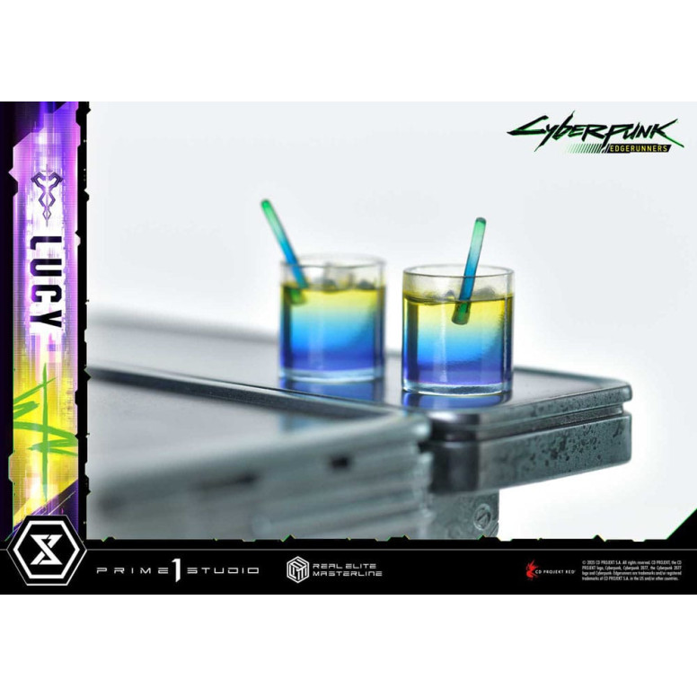 Prime 1 Studio - Cyberpunk: Edgerunners - Lucy Deluxe Versione Bonus Serie Real Elite Masterline 1/4