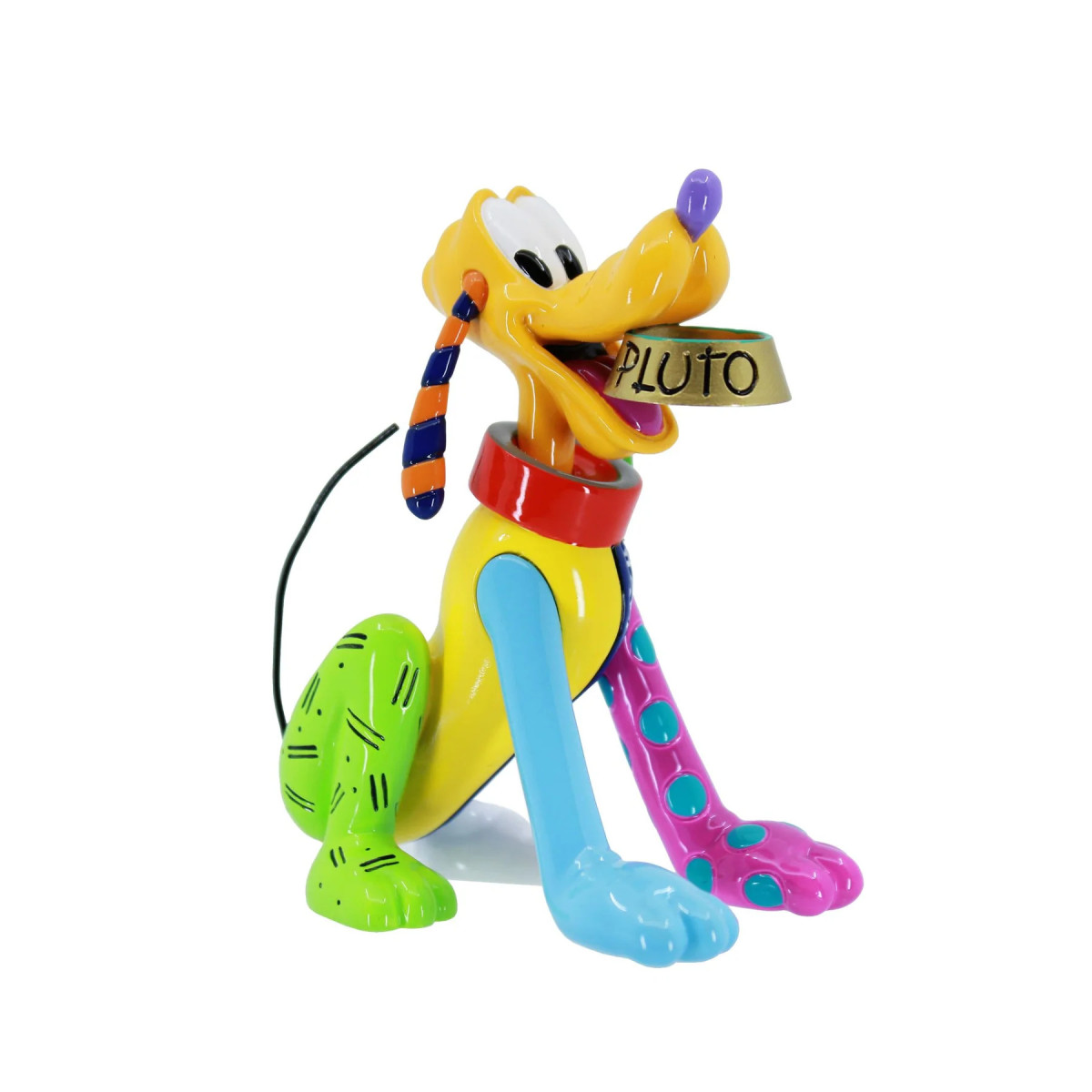 Enesco Disney di Britto - Mini statuetta Pluto 95° anniversario