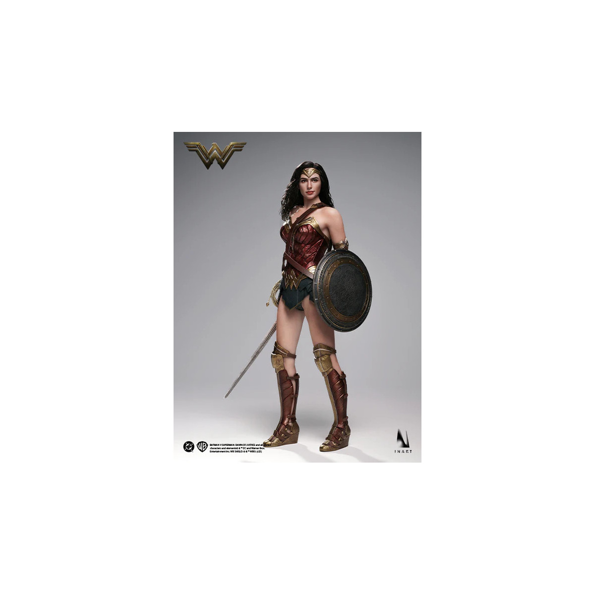 INART - Wonder Woman Figura da collezione in scala 1/6 - Batman vs Superman