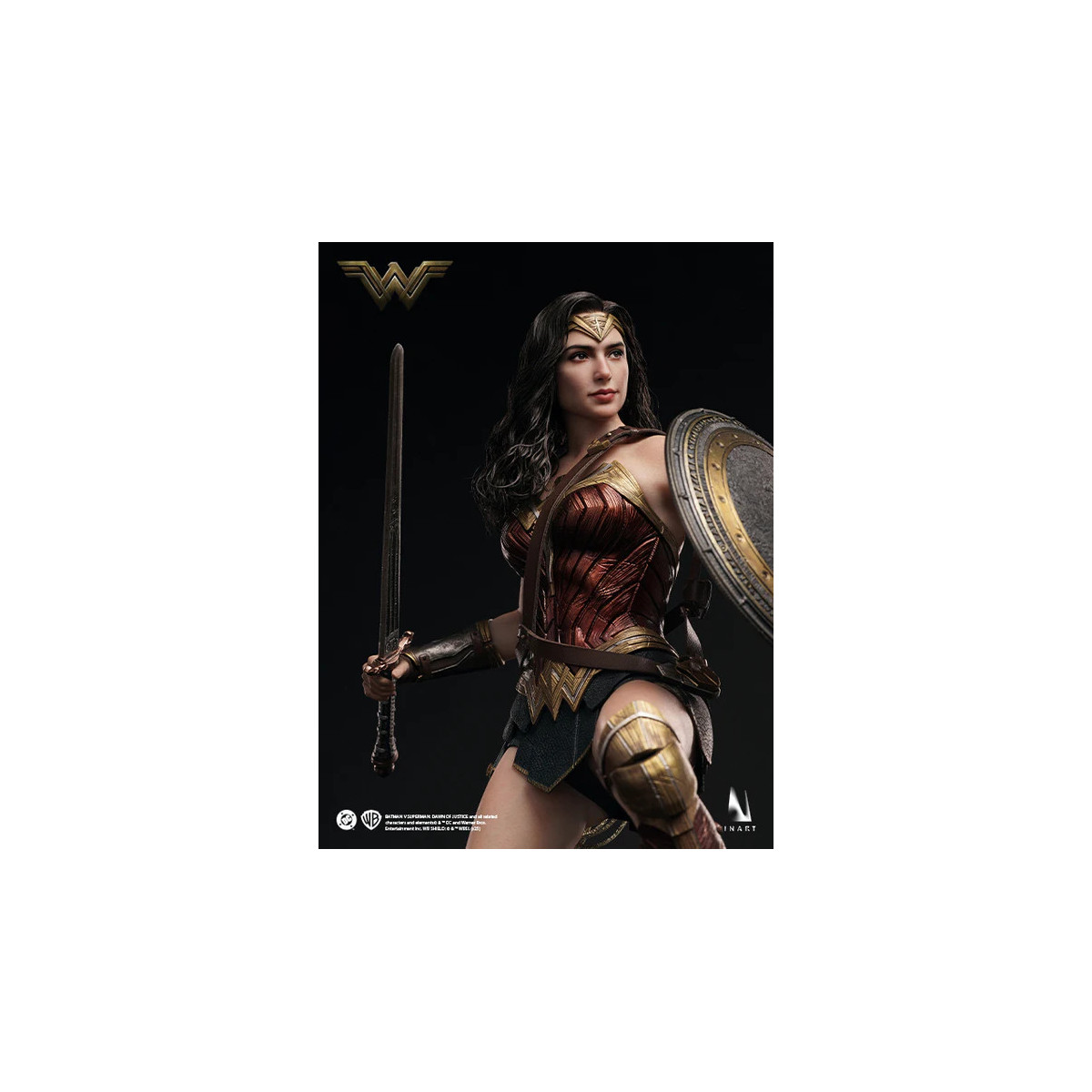 INART - Wonder Woman Figura da collezione in scala 1/6 - Batman vs Superman