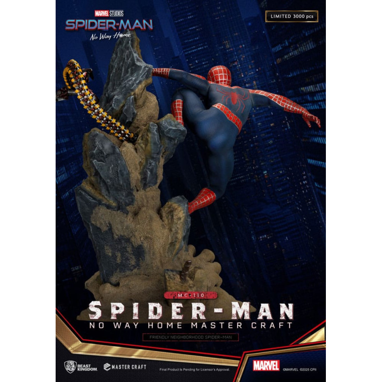 Beast Kingdom Marvel - Master Craft L'amichevole Spider-Man di quartiere - Spider-Man: Non c'è via di casa