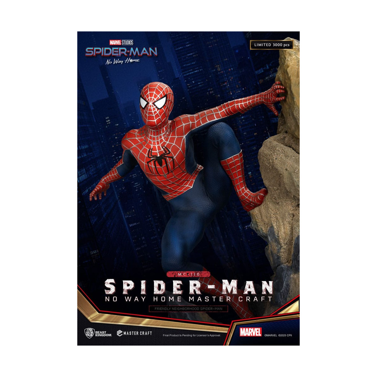 Beast Kingdom Marvel - Master Craft L'amichevole Spider-Man di quartiere - Spider-Man: Non c'è via di casa