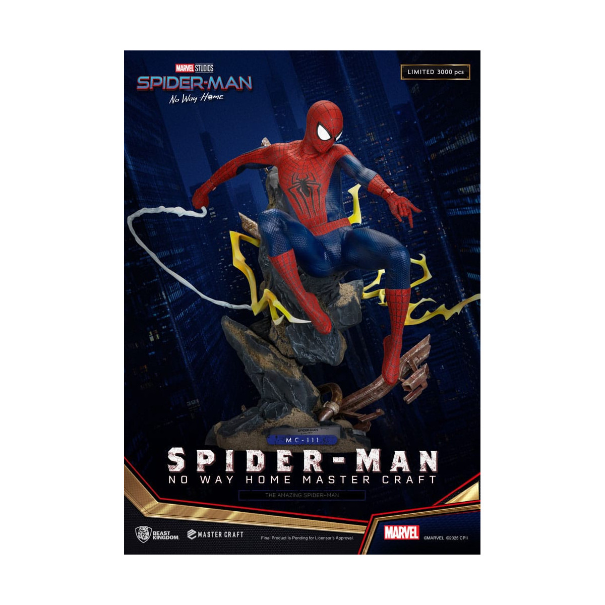 Beast Kingdom Marvel - Master Craft L'incredibile Uomo Ragno - Spider-Man: Non si torna a casa