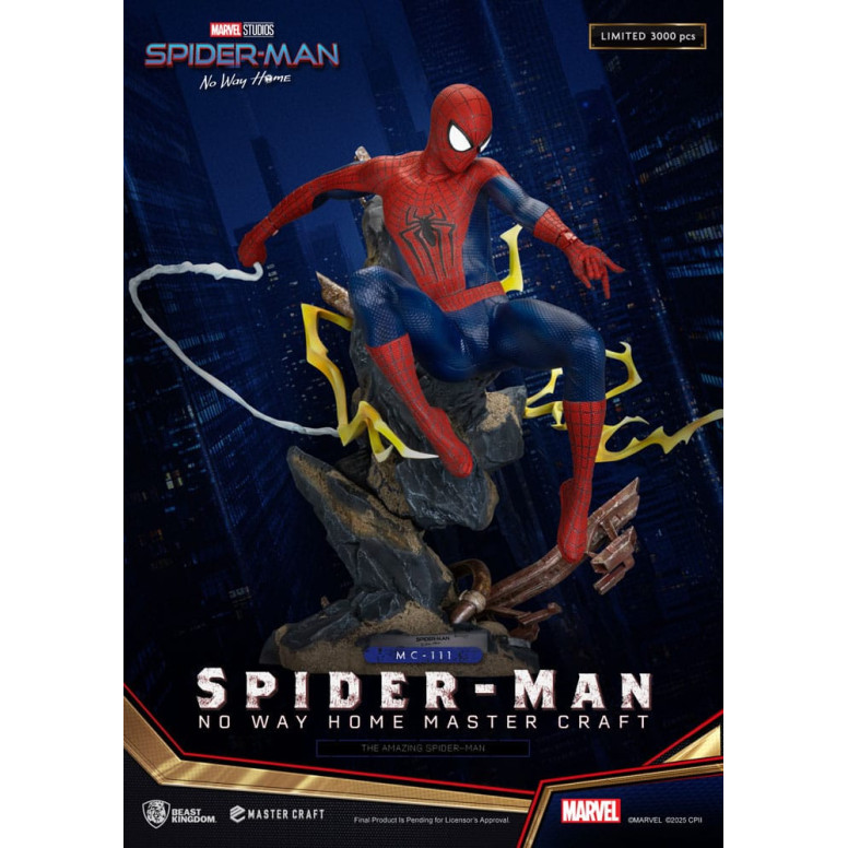 Beast Kingdom Marvel - Master Craft L'incredibile Uomo Ragno - Spider-Man: Non si torna a casa