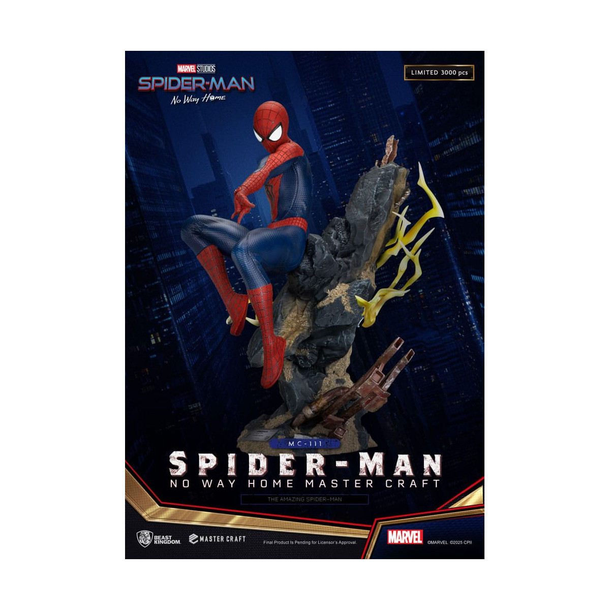 Beast Kingdom Marvel - Master Craft L'incredibile Uomo Ragno - Spider-Man: Non si torna a casa