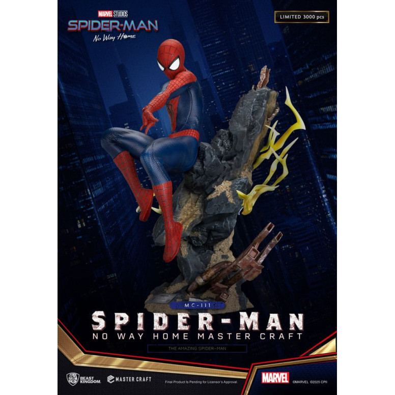 Beast Kingdom Marvel - Master Craft L'incredibile Uomo Ragno - Spider-Man: Non si torna a casa