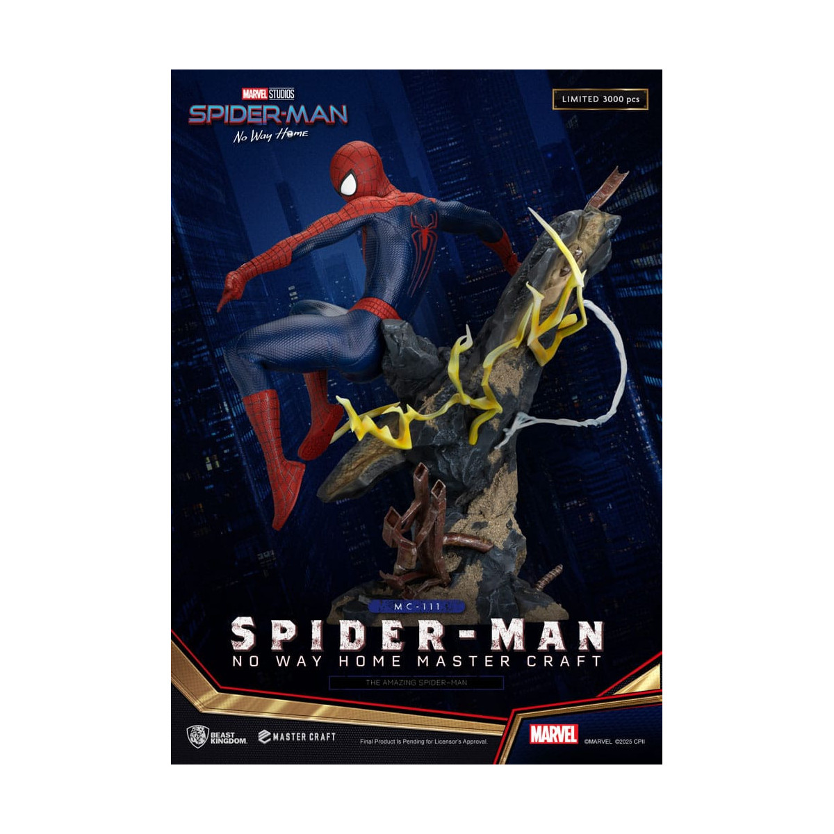 Beast Kingdom Marvel - Master Craft L'incredibile Uomo Ragno - Spider-Man: Non si torna a casa