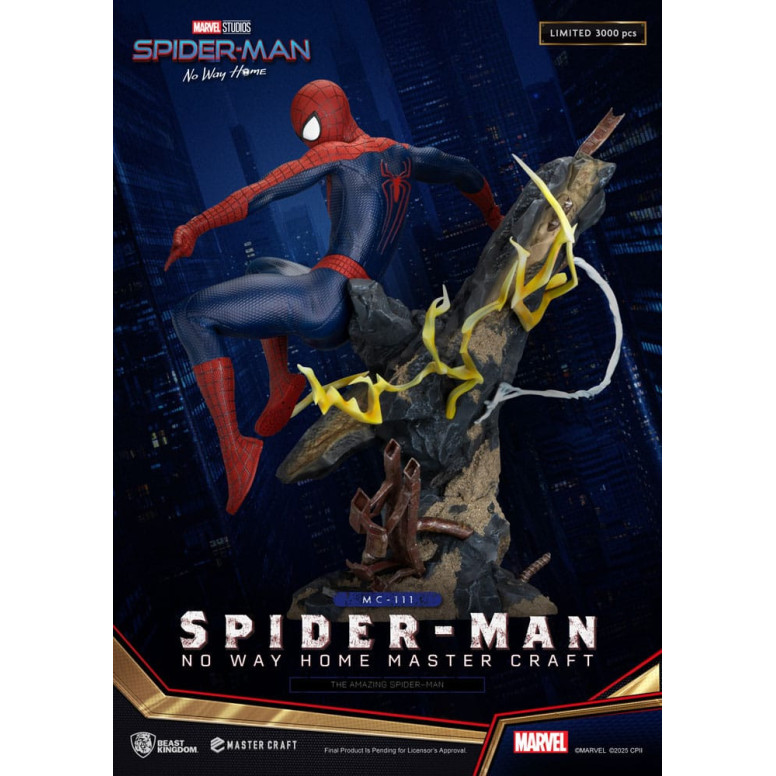 Beast Kingdom Marvel - Master Craft L'incredibile Uomo Ragno - Spider-Man: Non si torna a casa