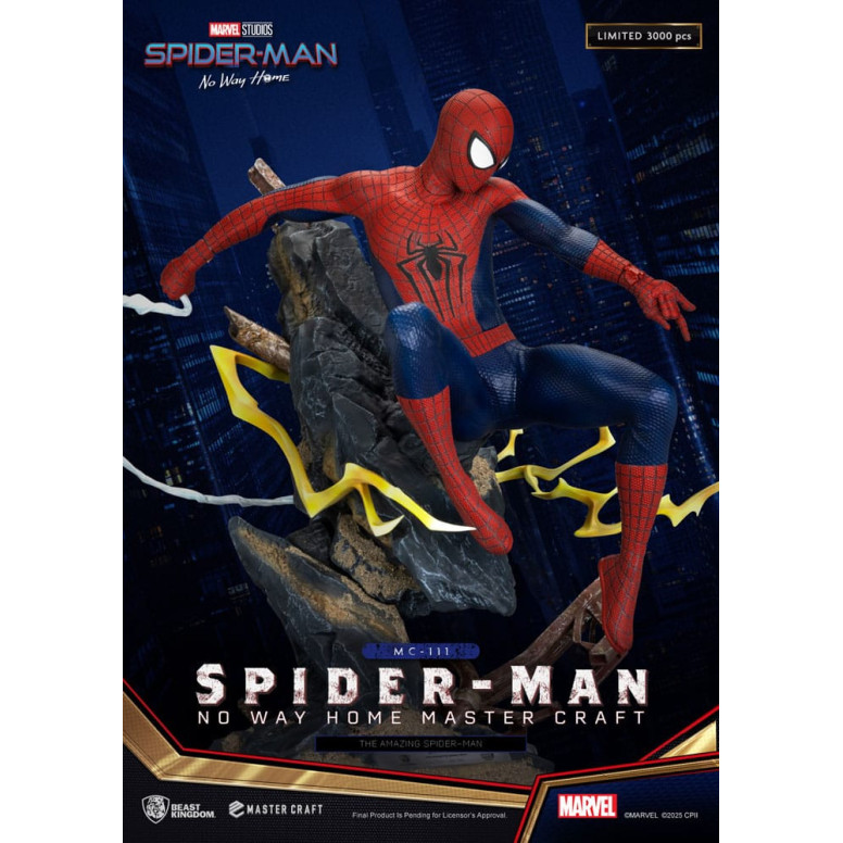 Beast Kingdom Marvel - Master Craft L'incredibile Uomo Ragno - Spider-Man: Non si torna a casa