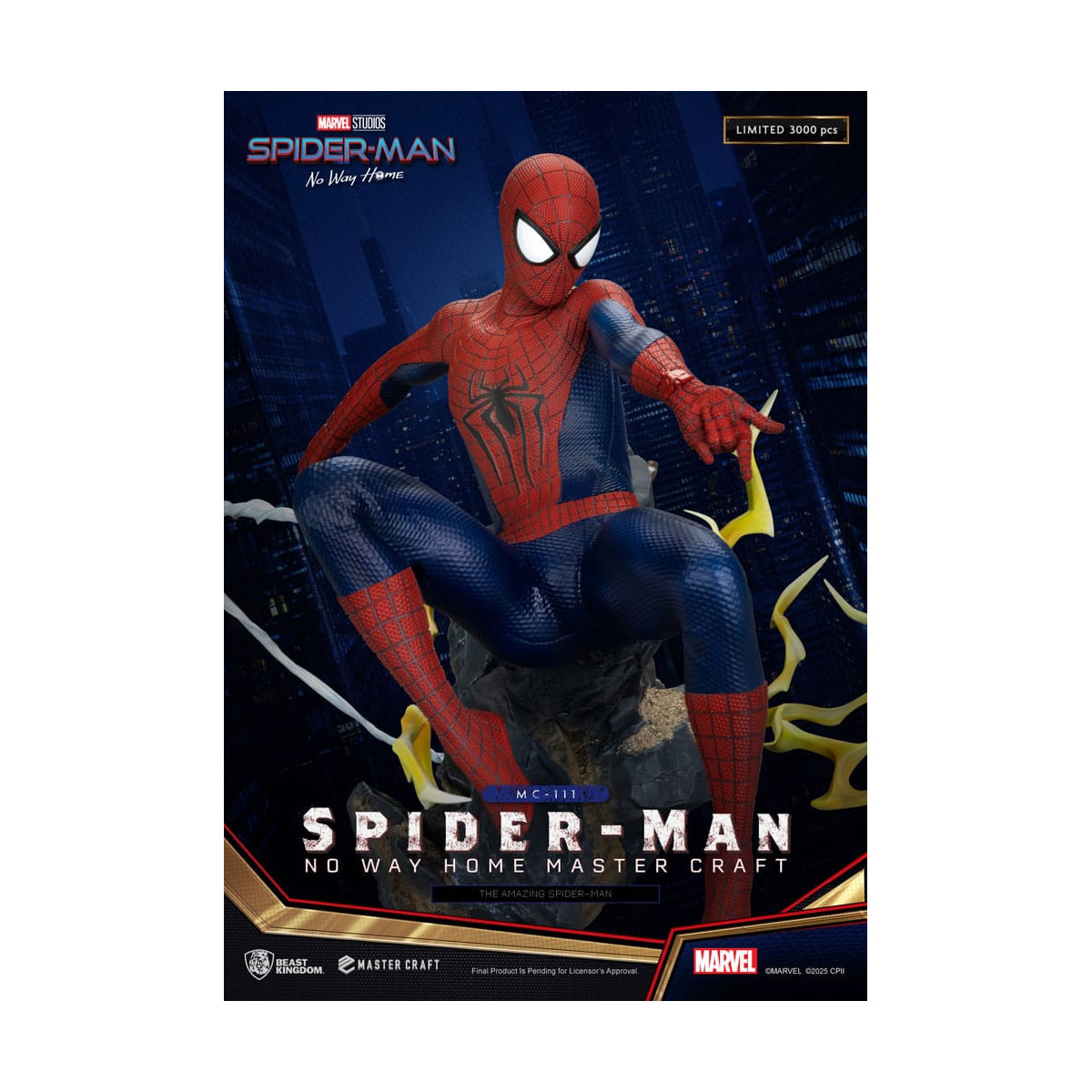 Beast Kingdom Marvel - Master Craft L'incredibile Uomo Ragno - Spider-Man: Non si torna a casa