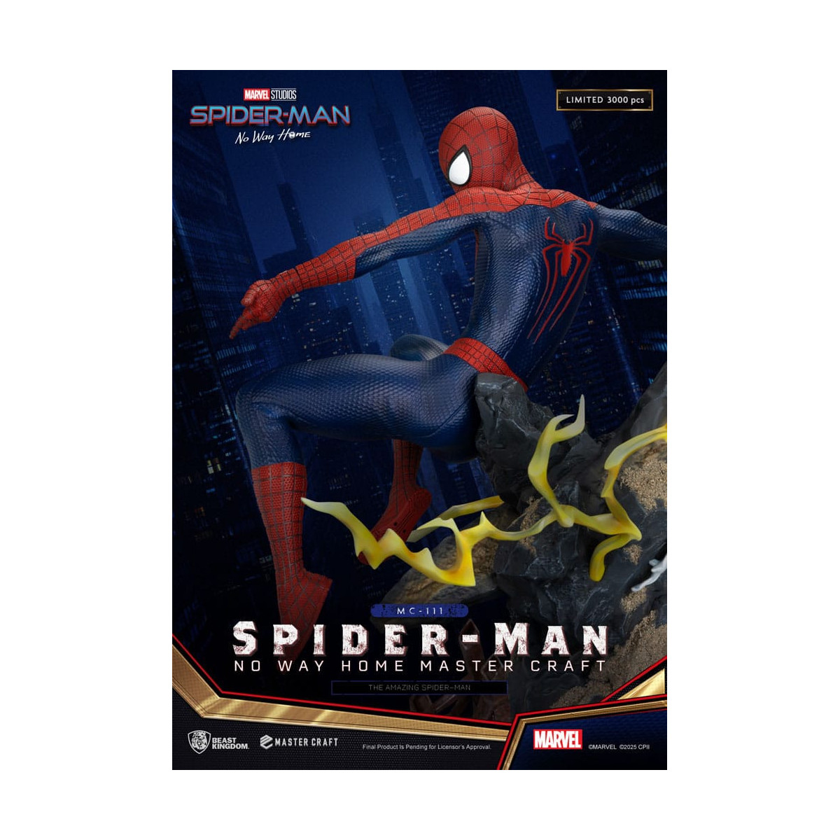 Beast Kingdom Marvel - Master Craft L'incredibile Uomo Ragno - Spider-Man: Non si torna a casa