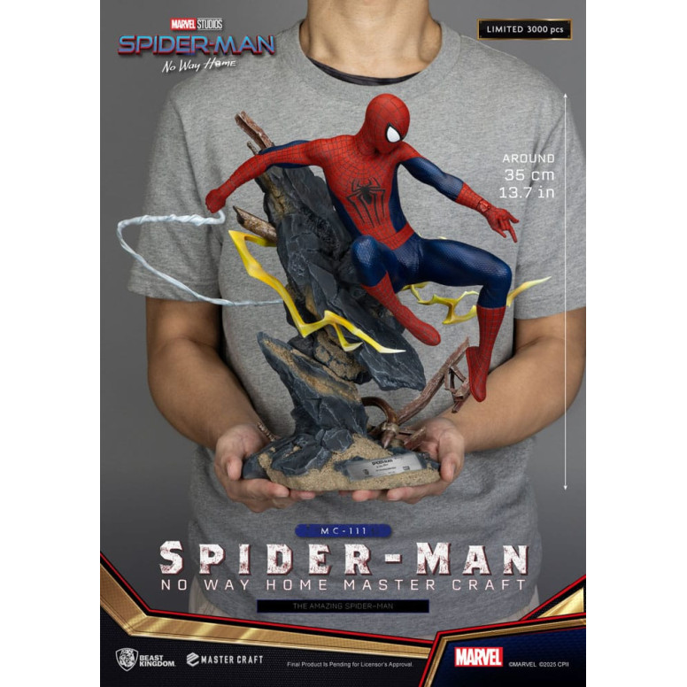 Beast Kingdom Marvel - Master Craft L'incredibile Uomo Ragno - Spider-Man: Non si torna a casa