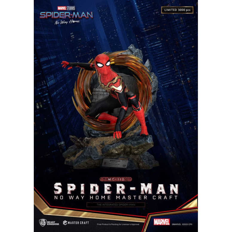 Beast Kingdom Marvel - Master Craft L'incredibile Uomo Ragno - Spider-Man: Non si torna a casa