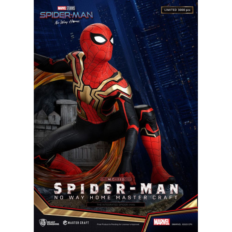 Beast Kingdom Marvel - Master Craft L'incredibile Uomo Ragno - Spider-Man: Non si torna a casa